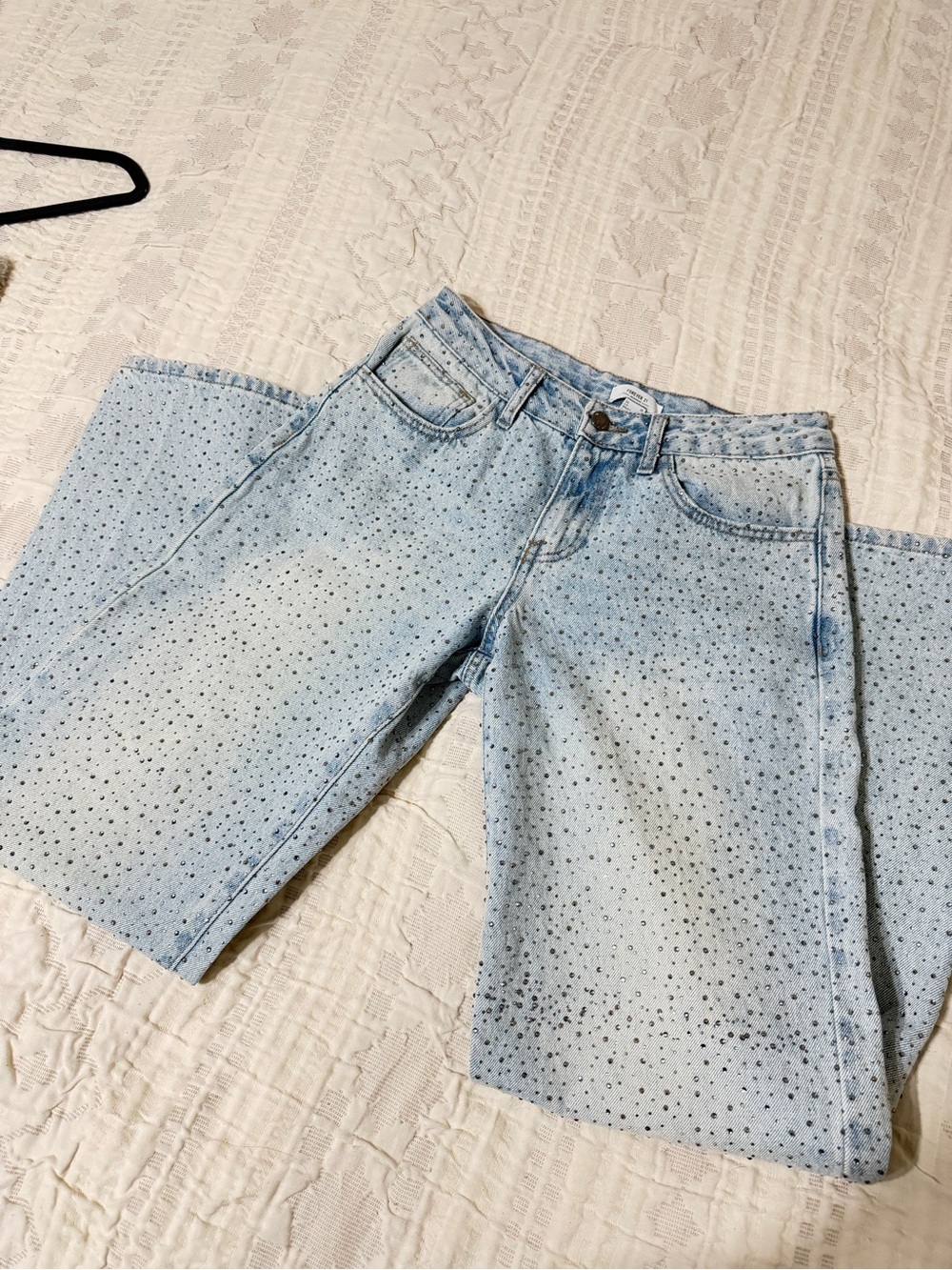 Light Blue diamond Women's Jeans - Classic Fit